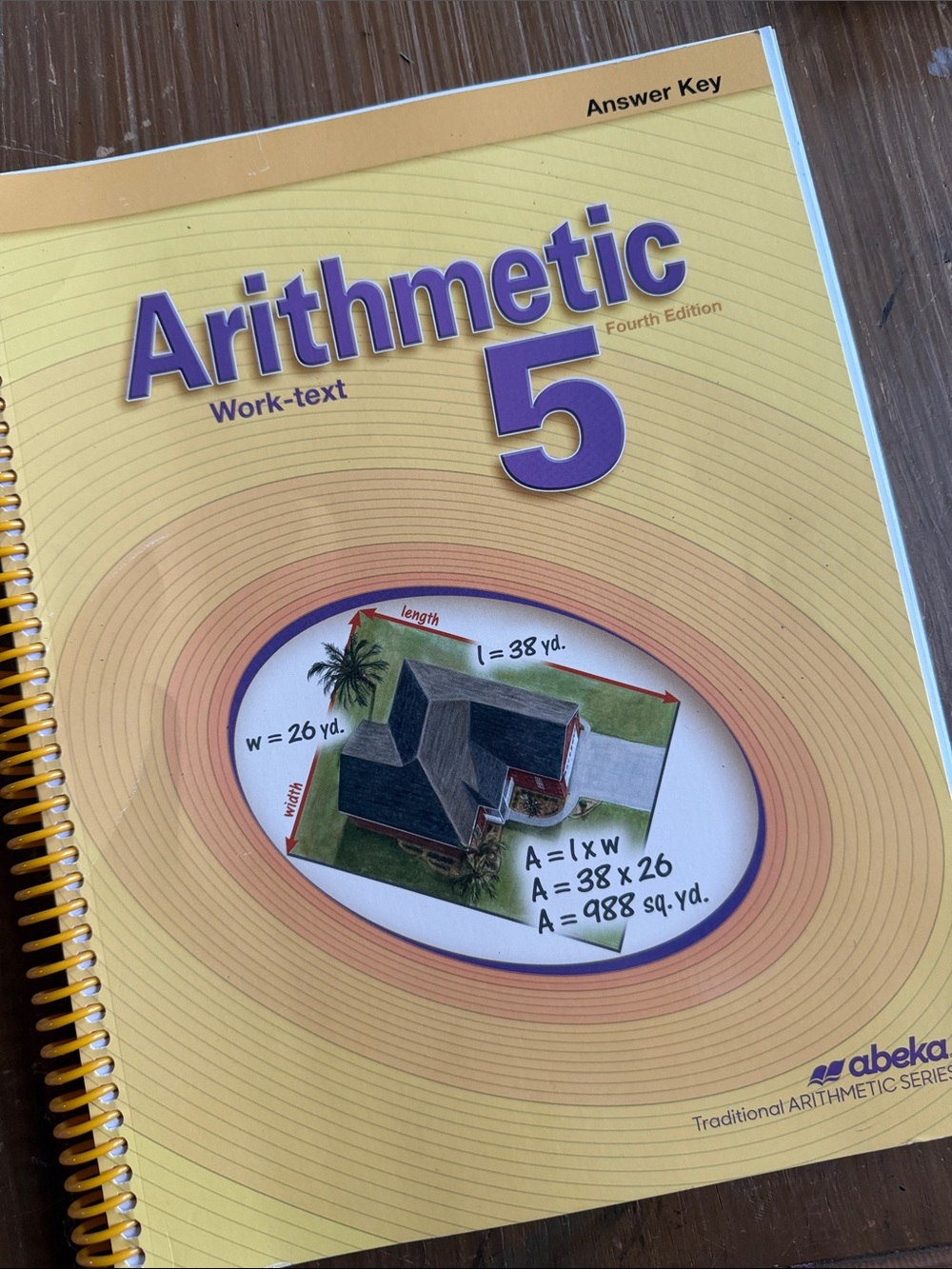 Arithmetic 5 Answer Key - Picture 1 of 1